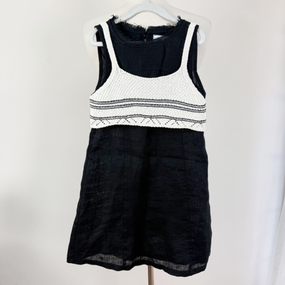 Zara Black and White Kids Dress